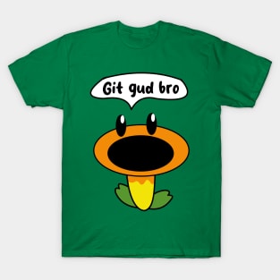 Talking Flower "Git gud bro" T-Shirt